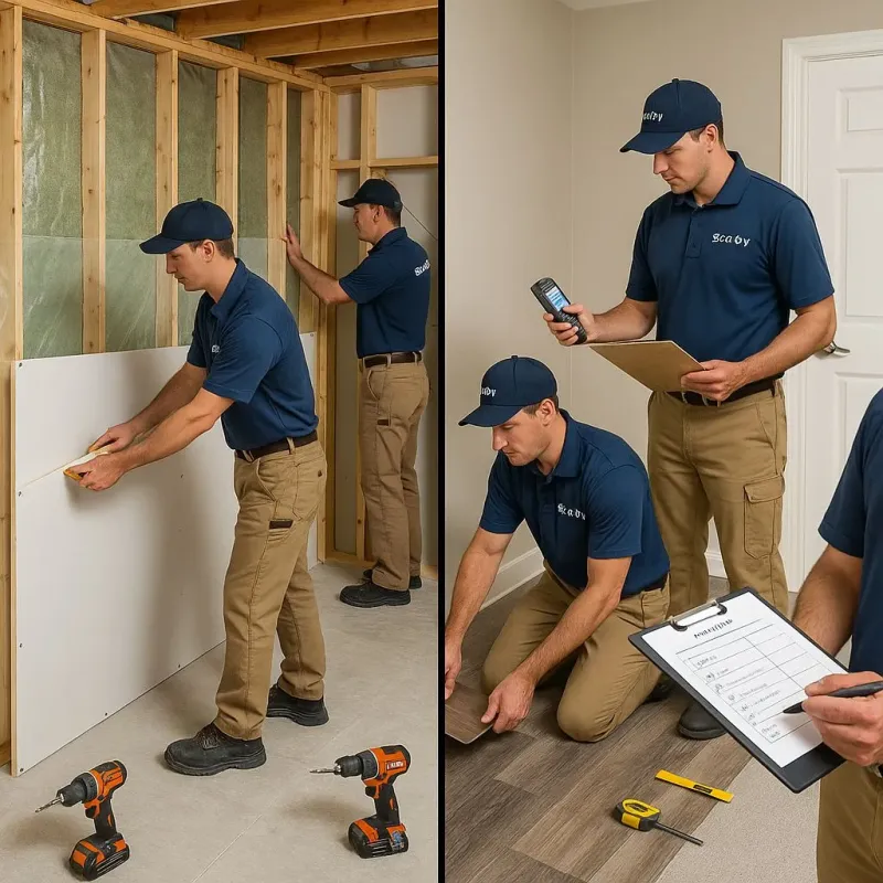 Repairs and Reconstruction process in Gig Harbor, WA