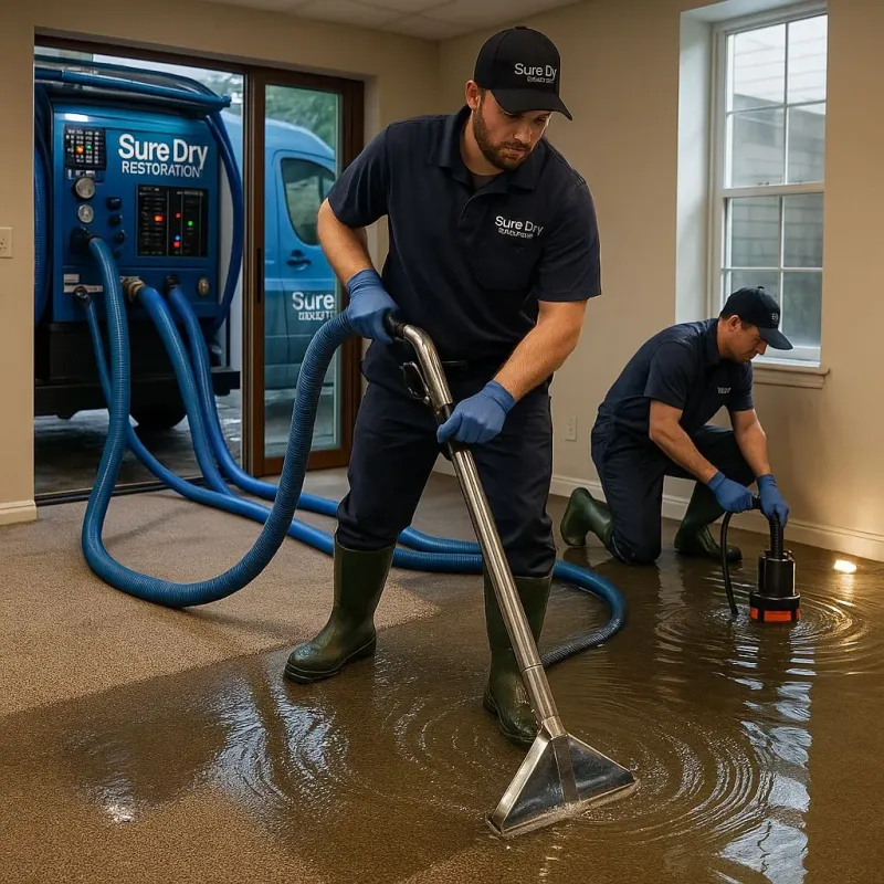 Water Extraction and Removal process in Gig Harbor, WA